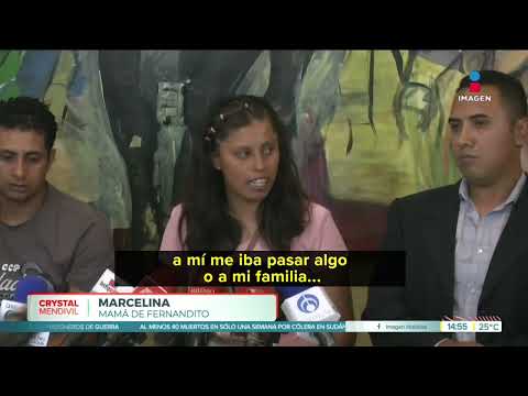 Mamá de Fernandito denuncia amenazas | Noticias con Crystal