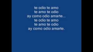Ha-Ash - Odio Amarte Karaoke