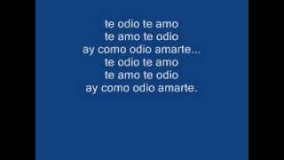 Ha-Ash - Odio Amarte Karaoke