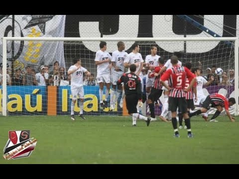 Santos 3 x 4 São Paulo - Jogo Completo