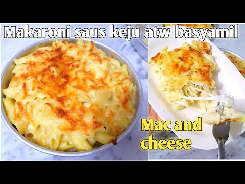 CARA MEMBUAT MAKARONA BASYAMIL TANPA DAGING‼️MAC AND CHEESE RECIPE⁉️