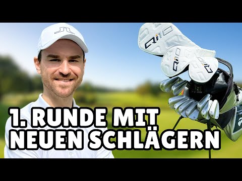 1. Runde mit neuen Golfschlägern | 18-Loch – jeder Schlag