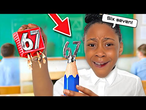 I GOT KICKED OUT OF SCHOOL FOR SAYING  6 7 😱