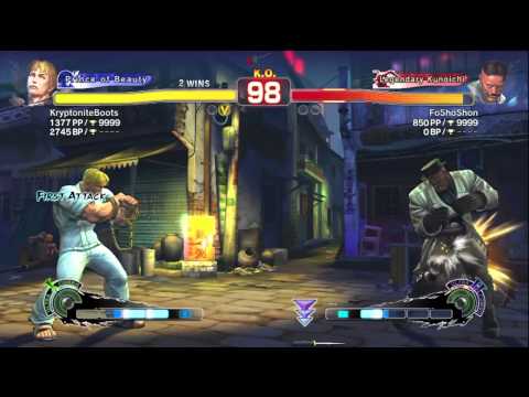 SSF4 AE XBL - KryptoniteBoots (CO) vs FoShoShon (DU)