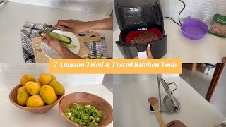 7 AMAZON TRIED & TESTED KITCHEN TOOLS || Amazon Finds That Made Cooking Easier ||