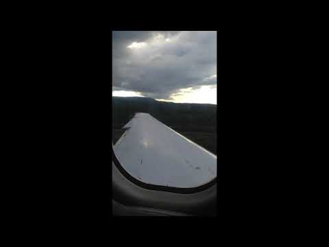 Delta CRJ 100 Cool Clouds And Rough Landing At Chattanooga TN Airport