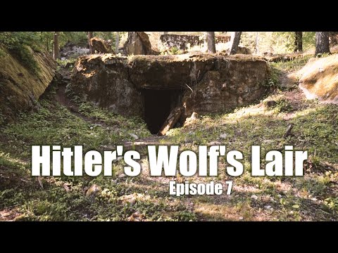 Wilhelm Keitel Bunker & Hitlers tea rooms - The Wolfs Lair - Poland