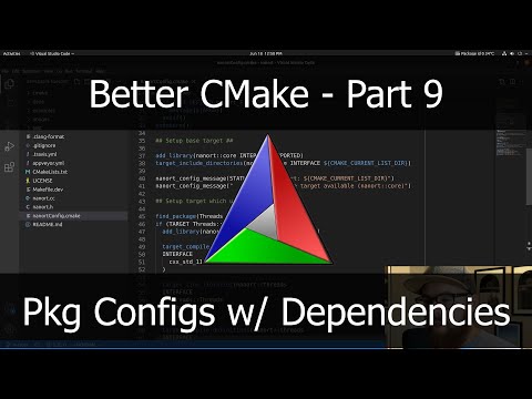 Better CMake Part 9 -- Package Configs with External Dependencies