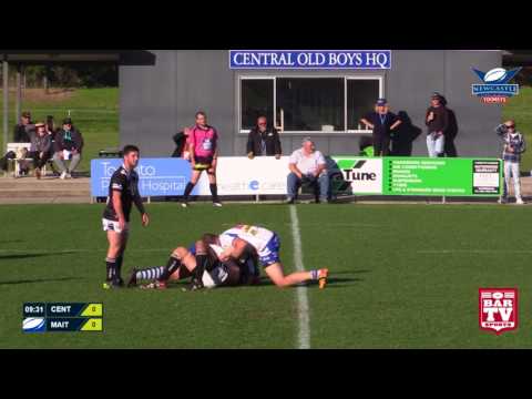 2017 Newcastle RL Round 11 1st Grade - Central Butcher Boys v Maitland Pickers