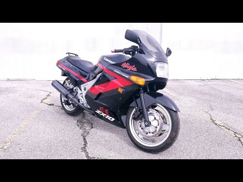 1990 Kawasaki ZX1000B ZX10 nice running bike with 360 walk around