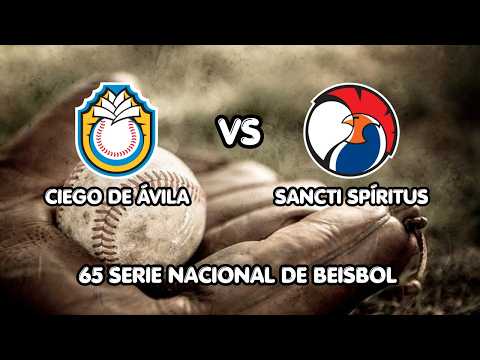 EN VIVO 65 Serie Nacional de Béisbol 3er Juego Ciego de Avila vs Sancti Espiritus
