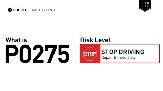 dtc p0275 interpretation