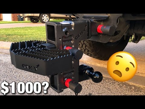 This Truck Hitch is worth $1000?  | GENY Hitch & Bolt Lock Setup