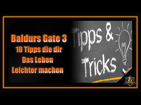 Baldur´s Gate 3 - 10 Tipps die dir das Leben leichter machen - Anfänger Guide - Deutsch GER
