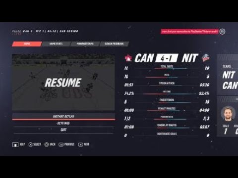 NHL®19 Spengler Cup Trick Shot Canada vs the Thomas Sabo Ice Tigers (DEL) League  1/10/19