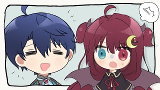 【にじさんじ切り抜き】なまえ【手描き/夢月ロア/春崎エアル】