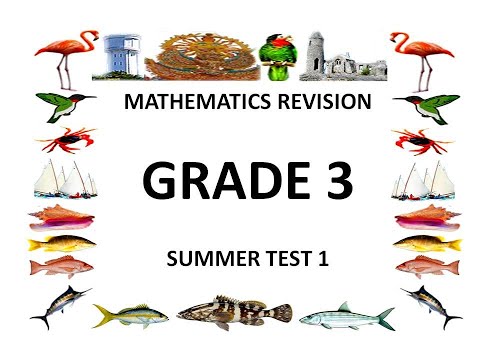 Grade 3 Mathematics Revision Test 1