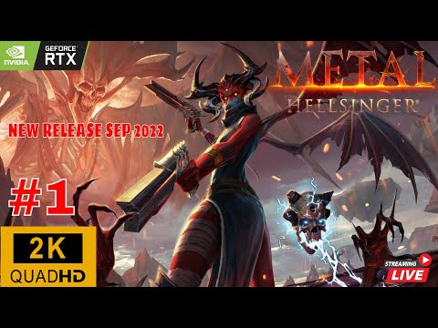 METAL HELLSINGER Gameplay Walkthrough Part 1 FULL GAME (2K QHD) No Commentary