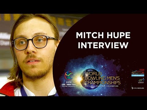 Mitch Hupe, Masters Gold Medallist - World Bowling Men's Championships 2018