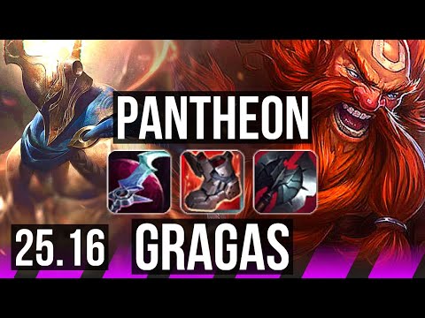PANTHEON & Kai'Sa vs GRAGAS & Jhin (SUP) | KR Master | 25.16