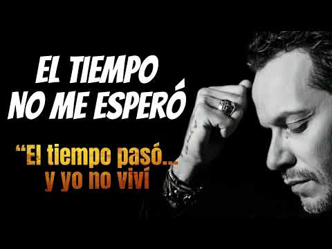Marc Anthony – El Tiempo No Me Esperó | Bolero de Reflexión y Dolor del Alma