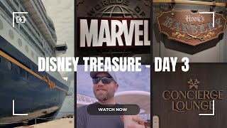 I Got a Haircut, an Old Fashioned & Dinner with Superheroes on a DISNEY CRUISE! #disneycruise