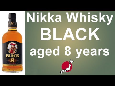 Nikka Whisky Black aged 8 years old Japanese Whisky Review #193 from WhiskyJason
