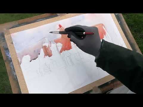Thumbnail of How to paint a North Essex cottage using watercolour