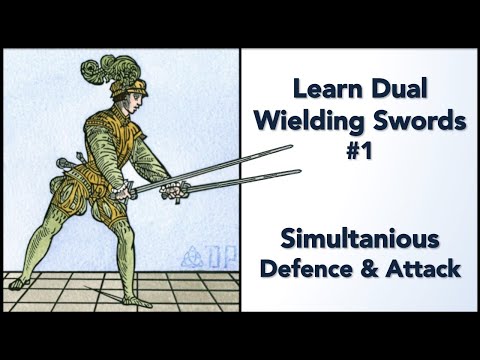 Learn Dual Wielding Swords - Achille Marozzo Ch. 77