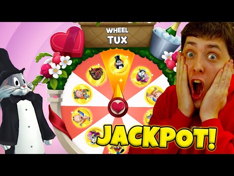 Tux Bugs WHEEL OPENING! JACKPOT HERE! in Looney Tunes World of Mayhem