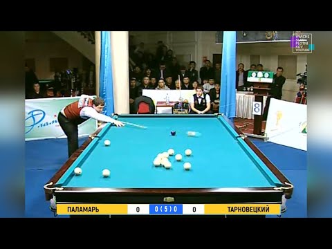 Паламарь (UKR) - Тарновецкий (UKR). ЧМ - 2011, полуфинал. Бильярд (комбинир. пирамида). Billiards.