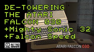 De-Towering the ATARI Falcon 030 - Mighty Sonic 32, Falcon Speed etc. #pcbway #atari #falcon030