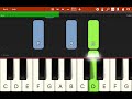 Merrily We Roll Along Piano Tutorial