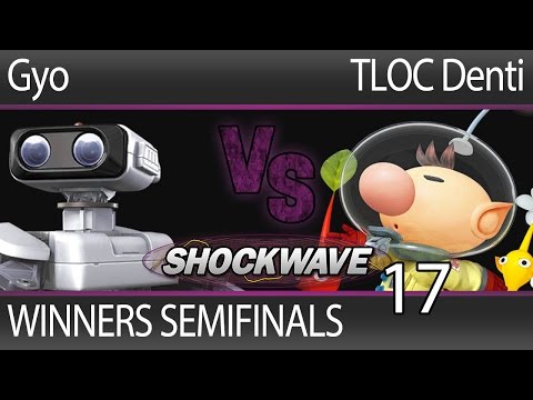 SW17 Smash 4 - Gyo (ROB, Luigi) vs TLOC Denti (Olimar, Diddy) - Winners Semifinals