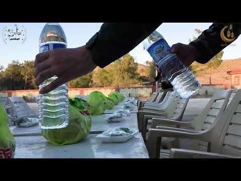 تنظيم وليمة إفطار في رمضان ودعوة وجهاء ومخاتير القرى في ريف حلب من قبل لواء الوقاص