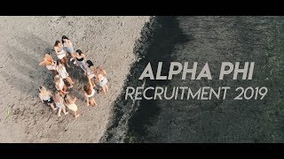 University of Washington Alpha Phi Recruitment Video 2019