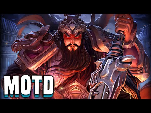 One Of The Weirdest MOTD! (Guan Yu Build) - Smite Guan Yu MOTD Gameplay