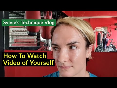 How To Effectively Watch Video of Yourself In Fights & Training | Sylvie's Technique Vlog (public)