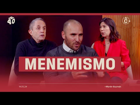María O'Donnell y Ernesto Tenembaum en 540° | #1 "MENEMISMO" con Martín Guzmán
