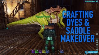 Ark Survival Ascended - The Island (EP129) - Crafting Dyes, Saddle Makeovers and more