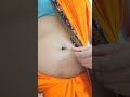 Soft Saree Navel Play And Poke
