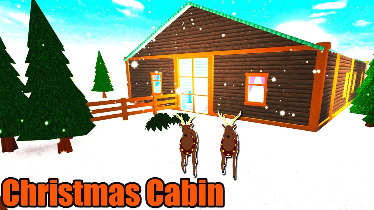 Christmas Cabin Speedbuild • Roblox: Bloxburg • 97K