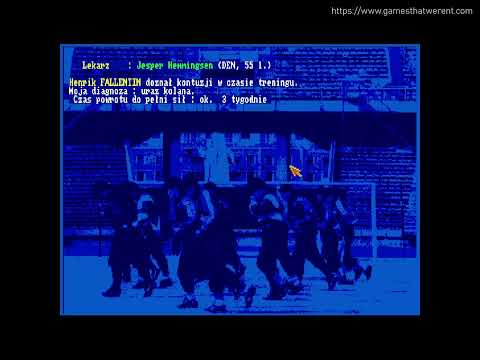 Santa Monica FC European Challenge - cancelled Amiga 1200 game from 2001