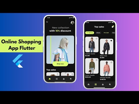Shopping App Flutter UI | Online Shopping App