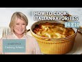 Martha Teaches You How To Cook Italian Food Martha Stewart Cooking School S4E10 Italian Classics