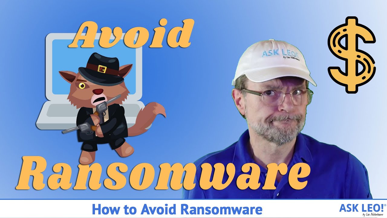 How to Avoid Ransomware -- the 3 Things You're Hopefully Already Doing