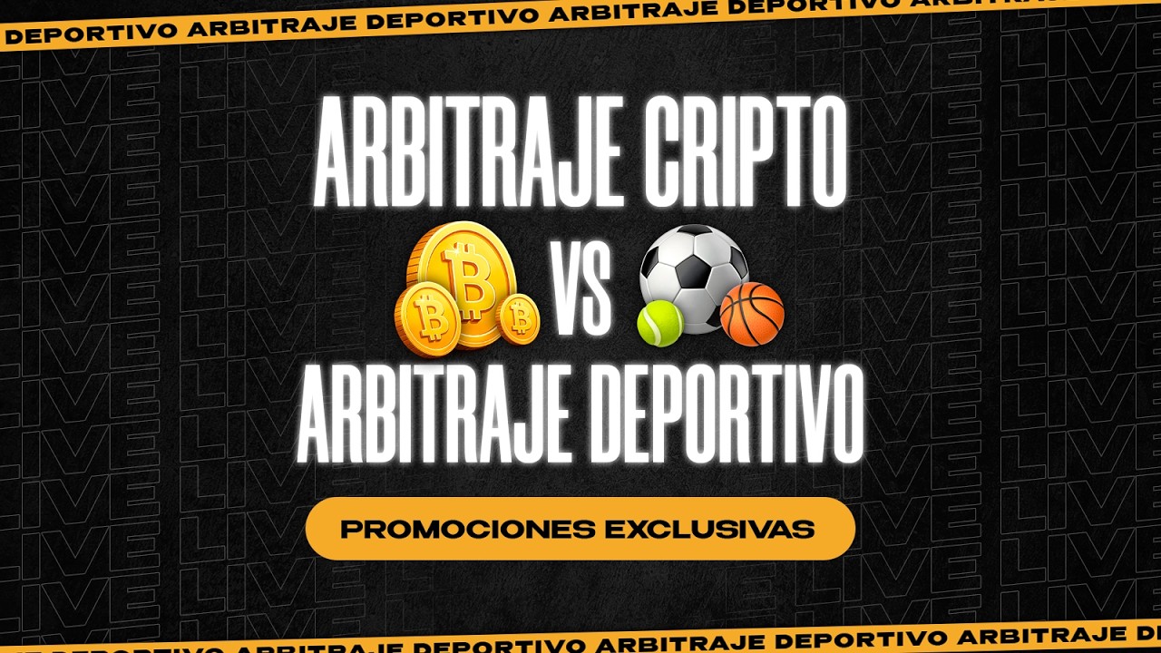 🔥 ARBITRAJE DE CRIPTO vs ARBITRAJE DEPORTIVO 🪙🥅