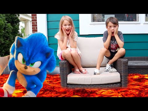 The Floor is LAVA with Sonic 2 at My PB and J House!