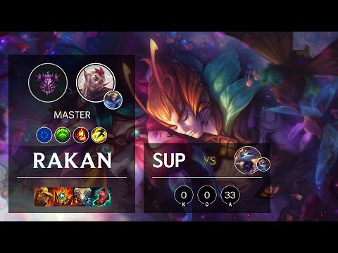 Rakan Support vs Yuumi - EUW Master Patch 11.10