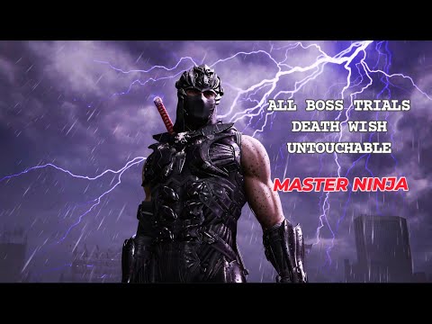 NINJA GAIDEN 4 - All Bosses No Damage Master Ninja (Death Wish Enabled) - Ryu Hayabusa Boss Trials